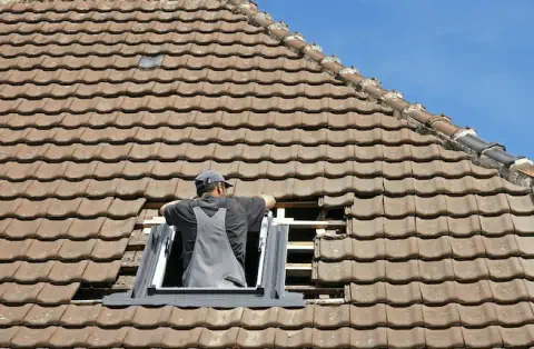 Pose de velux à Virelade